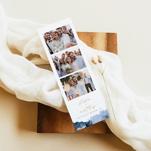 STELLA Photo Booth Karten, Photo Booth Streifen Rahmen, Photo Booth Vorlage, Bearbeitbare Photo Booth Overlay, 4x6 2x6 Hintergrund