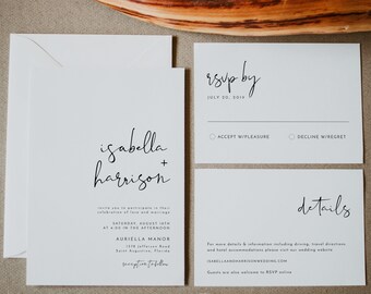 wedding invitations etsy