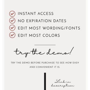 HENLEY Bachelorette Invitation & Itinerary Template Modern Pink and Red Bachelorette Weekend Invite Bach Weekend Schedule Printable image 6