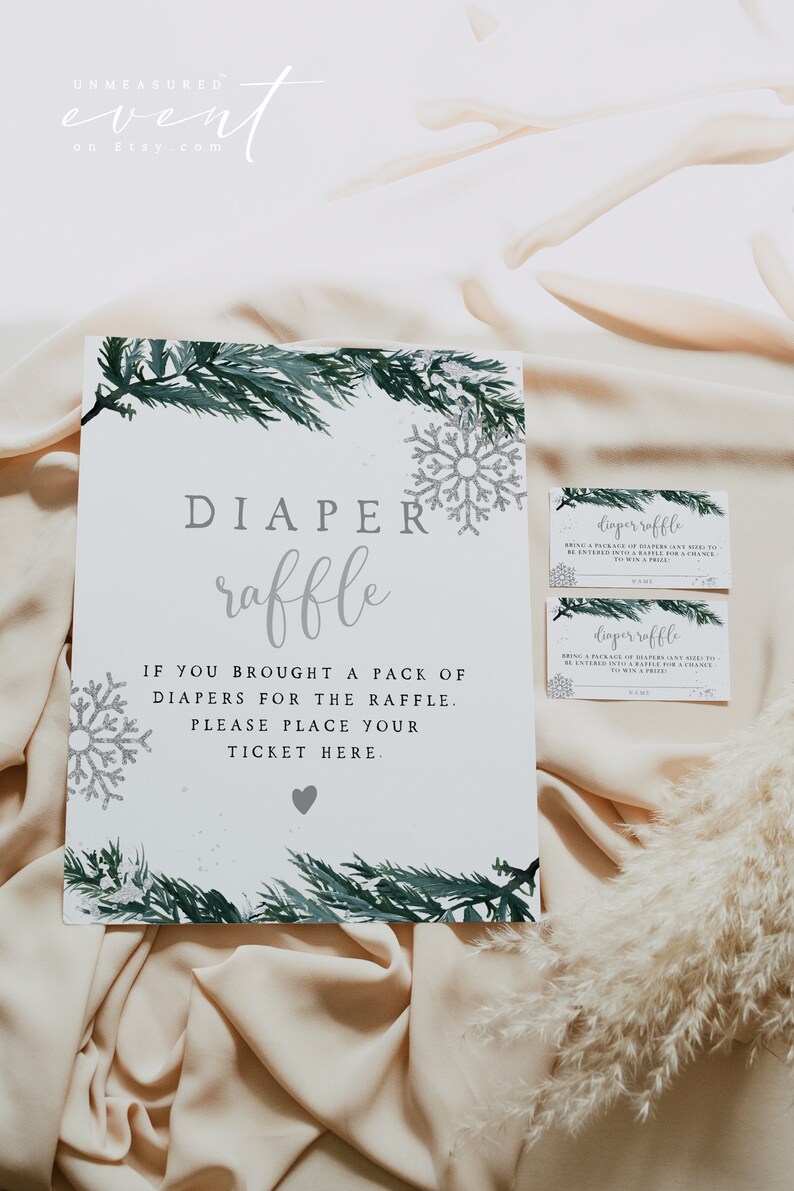 RORY Rustic Winter Pine Baby Shower Game Template Bundle Baby It's Cold ...