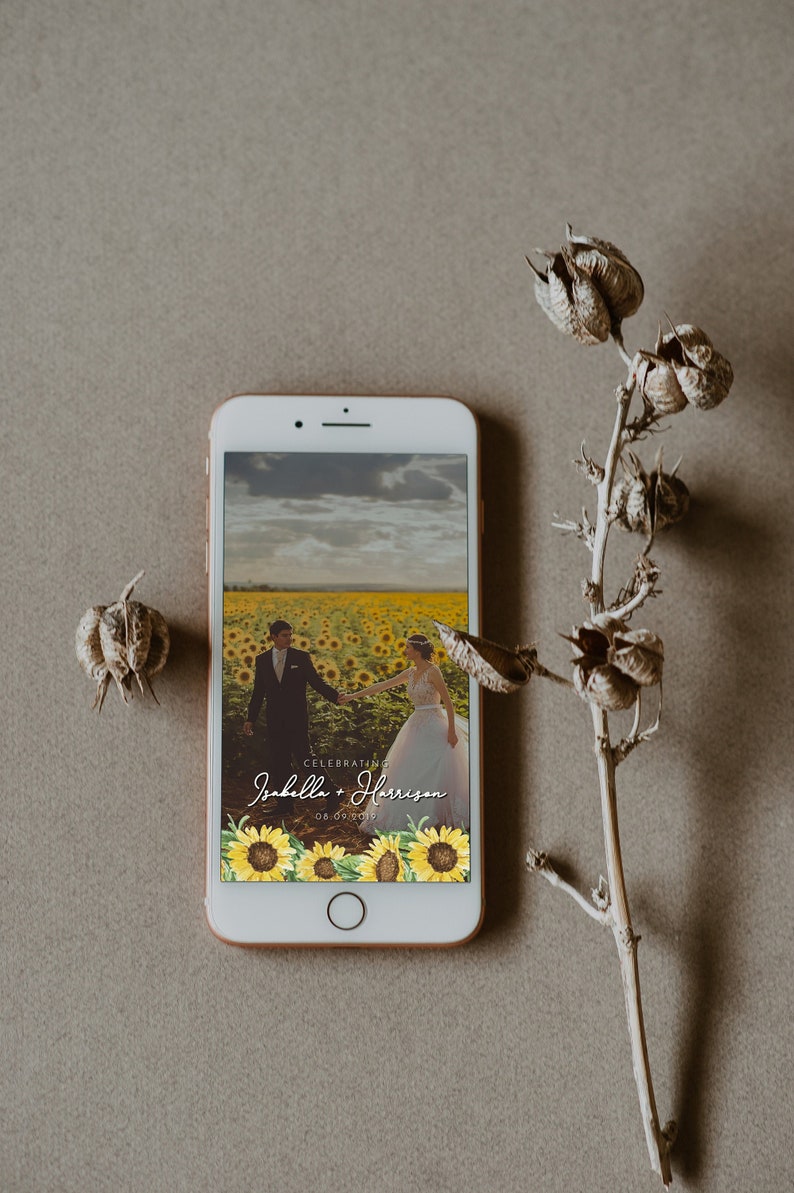 Baby Shower Ideas Wedding Geofilter Sunflower Wedding Geofilter Rustic Wedding ANY OCCASION Fall Wedding Emma