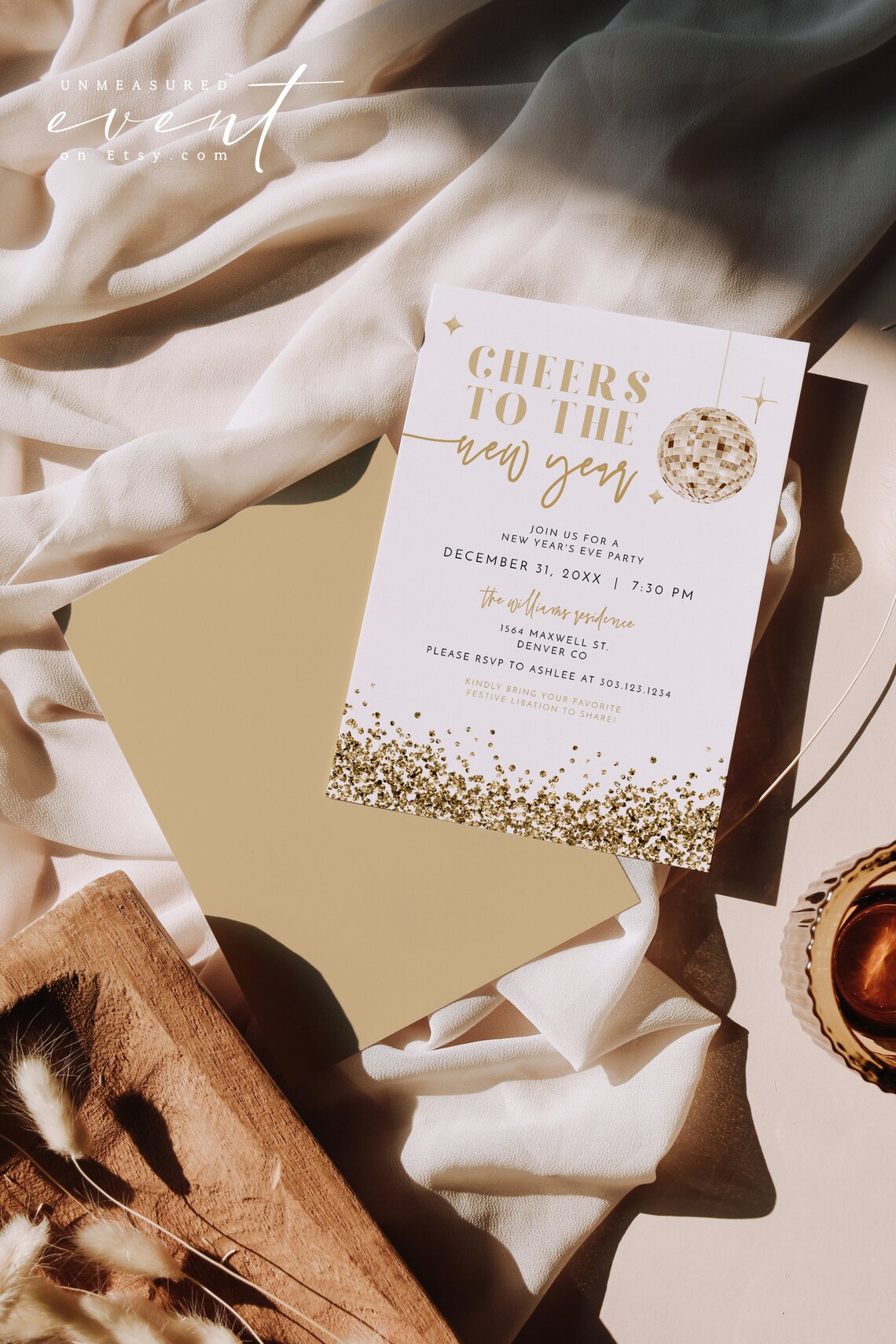 REGINA Printable New Year's Invitation New Years 2023 Etsy