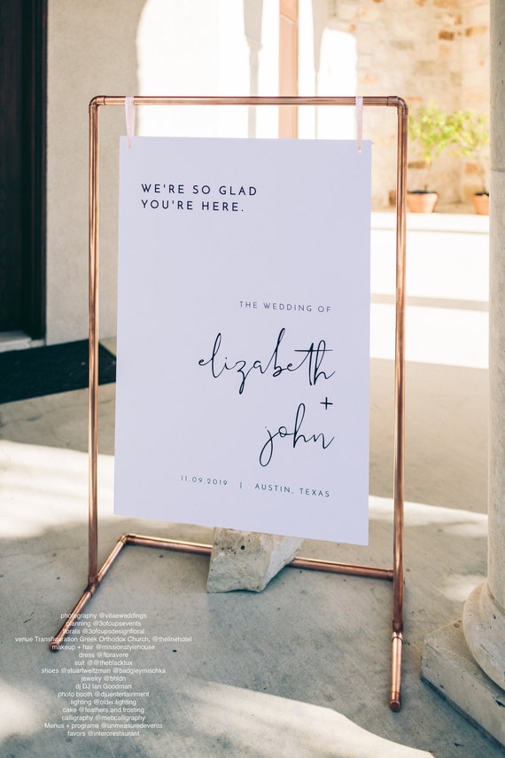 Bienvenidos wedding welcome sign template Mexico agave -  Portugal