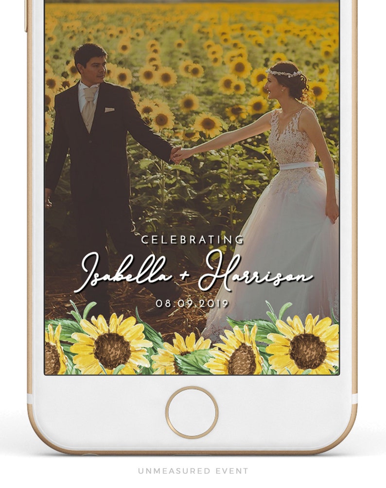 Baby Shower Ideas Wedding Geofilter Sunflower Wedding Geofilter Rustic Wedding ANY OCCASION Fall Wedding Emma