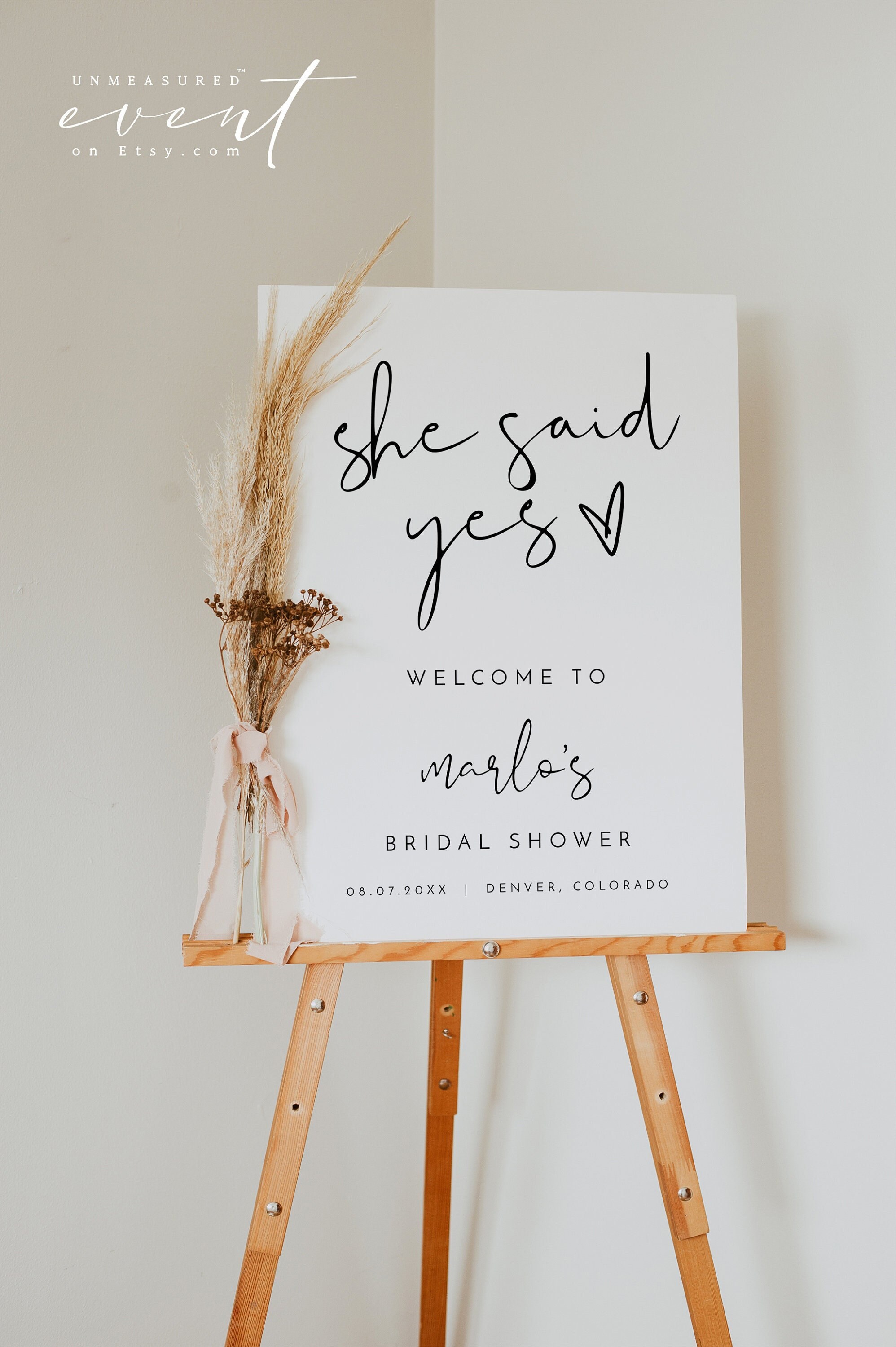 Bridal Shower Sign - Etsy
