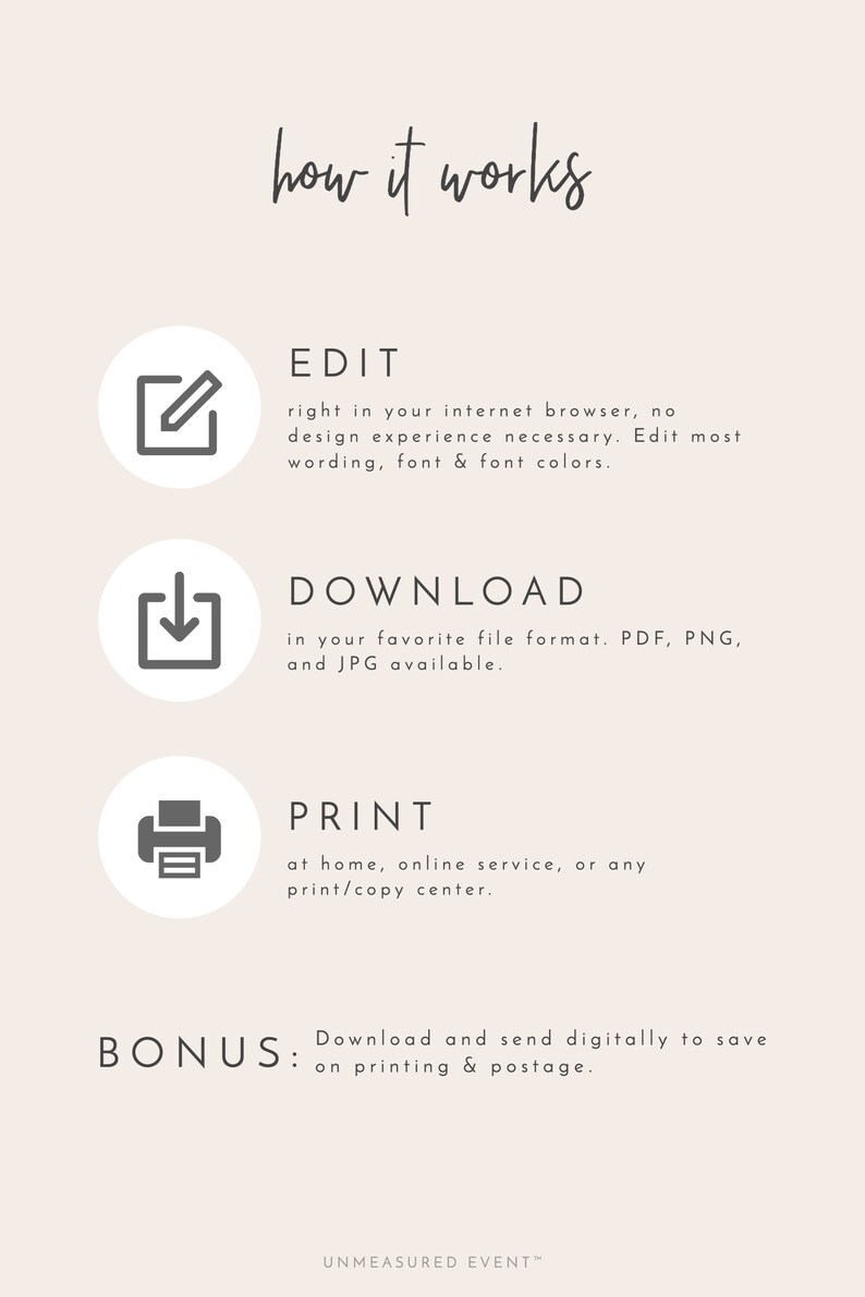 Modern Wedding Invitation Suite Templett Set Harper Minimalist Wedding Invitation Template Set Black and White Wedding Invitation
