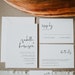 ADELLA Modern Minimalist Wedding Invitation Template Set, Wedding Invitation Template Download, Printable Wedding Invitation Suite Clean DIY