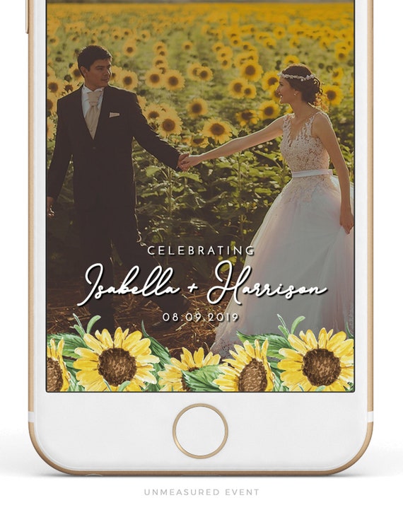 Baby Shower Ideas Wedding Geofilter Sunflower Wedding Geofilter Rustic Wedding ANY OCCASION Fall Wedding Emma