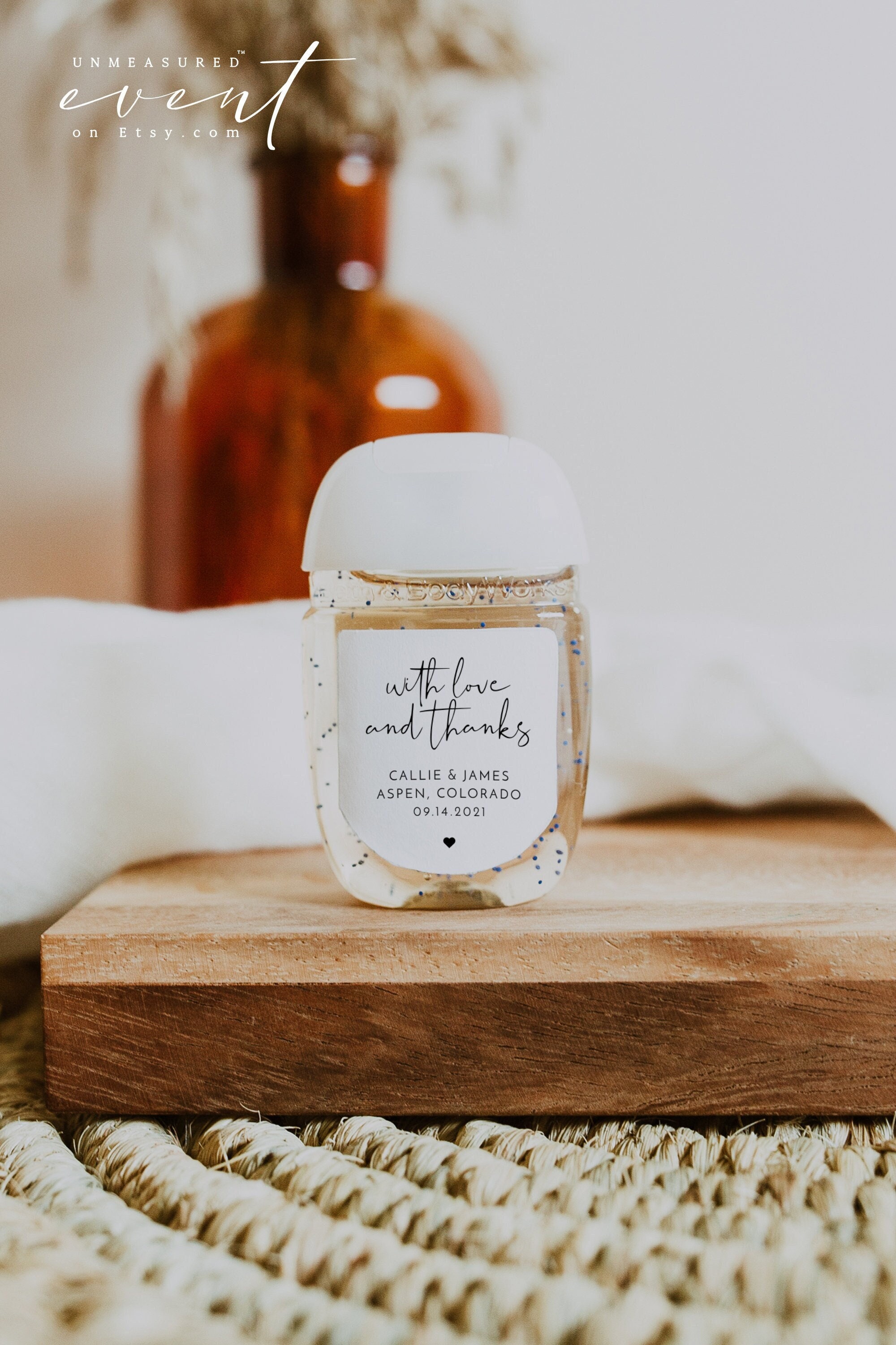 Wedding Sanitizer Etsy UK