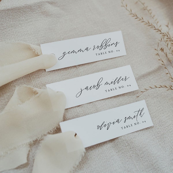 Unique Place Cards Etsy