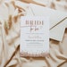 REGINA Bridal Shower Invite, Rose Gold Bridal Shower Invitation, Blush Bridal Shower Invitation, Bridal Shower Evite, Bride to Be Invite 