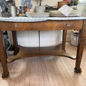 Quarter Sawn Oak desk / table