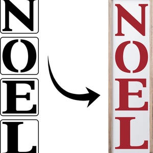 Noel Sign | JRV Stencils