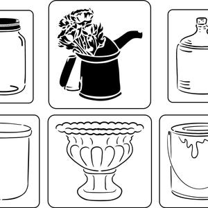 Containers Mini Pack | JRV Stencils