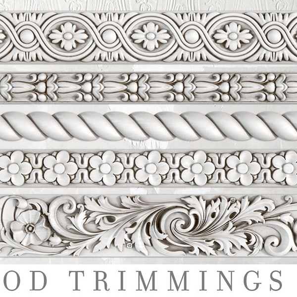 Iron Orchid Designs Trimmings 2 | IOD Mould