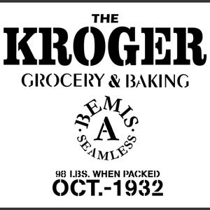 Kroger | JRV Stencils