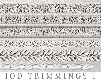 Iron Orchid Designs Trimmings 1 | IOD Mould