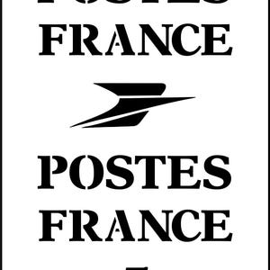 French Stamp | JRV Stencils