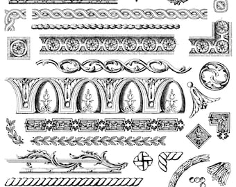 Iron Orchid Designs Adornment | IOD Decor Stamp