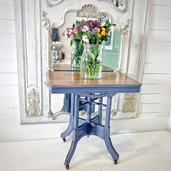 Antique Side Table Etsy