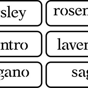Yardstick Herbs | JRV Stencils