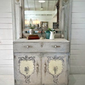Reverie French Style Dresser & Mirror