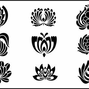 Folk Floral | JRV Stencils