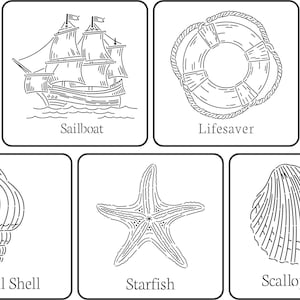 Seaside Mini Pack | JRV Stencils