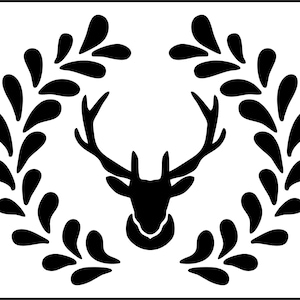 Buck Wreath | JRV Stencils