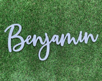 Laser cut 5mm thick Acrylic Letter 50mm Door Sign, Alphabet Personalised