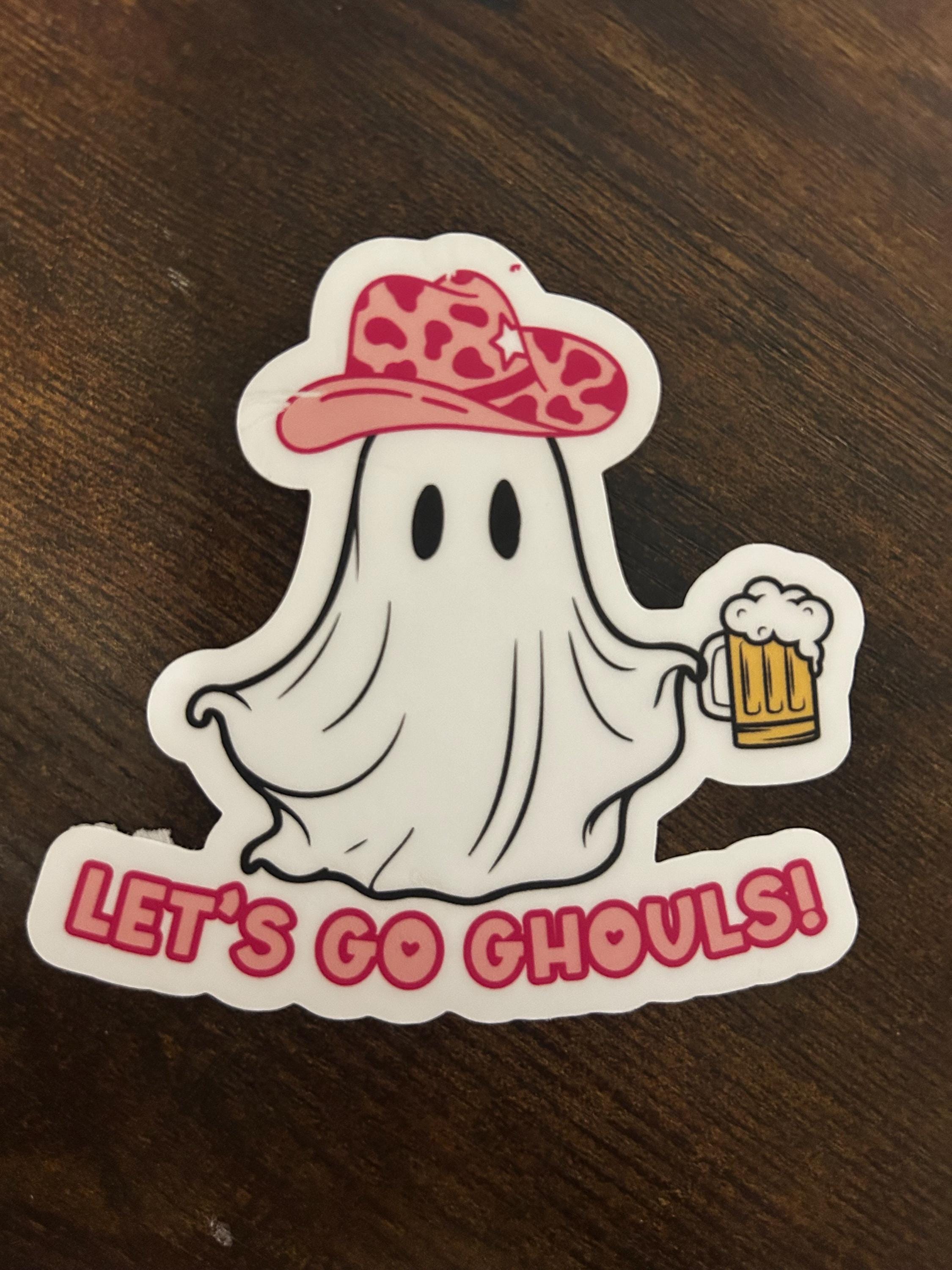 Let's Go Ghouls // Vinyl Sticker Decal // Water Resistant - Etsy