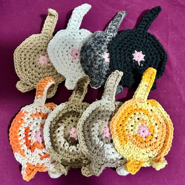 Cat Butt Coaster SINGLE // Gag Gift, White Elephant, Yankee Swap // One Coaster
