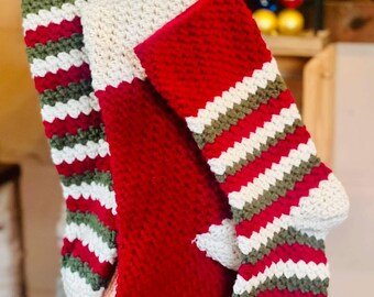 Heirloom Farmhouse Christmas Stocking
