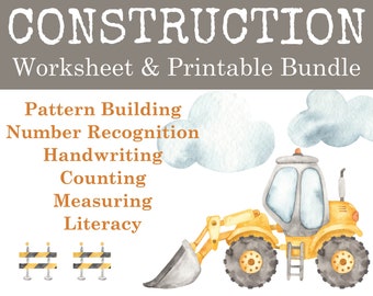 建設現場 - 印刷可能なバンドル