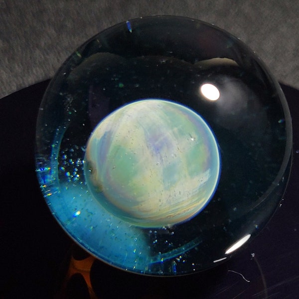 Glass Marble #757 by Ryan Whitmore 1.64 inch diameter