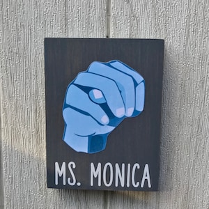 ASL Sign Language Name Signs Custom made wall decor