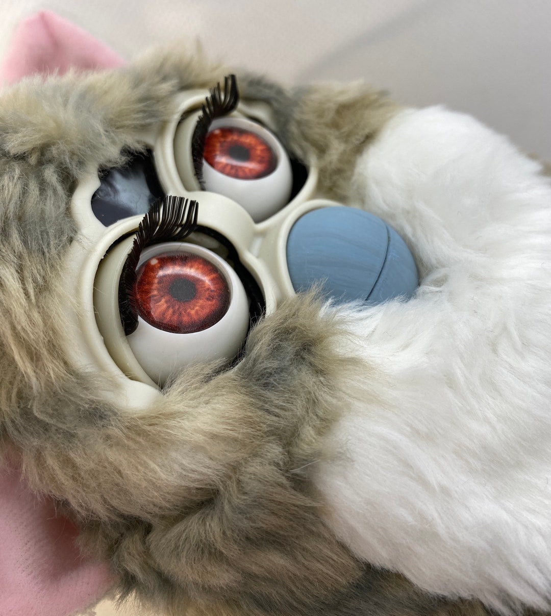 Furby Eye Chips dark Red Etsy