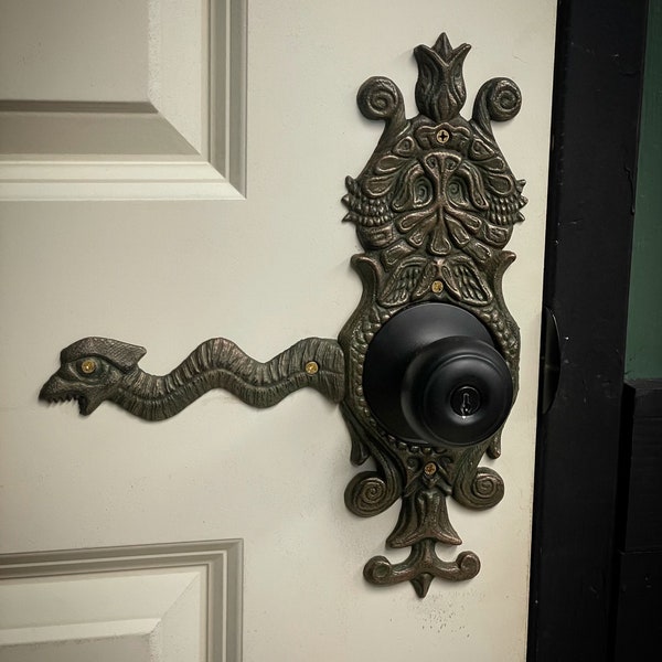 Haunted Mansion inspired Door Plate