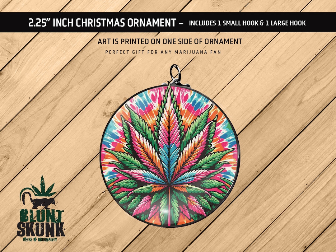 Marijuana Christmas Ornaments 2.25 Inch Weed Ornament - Etsy