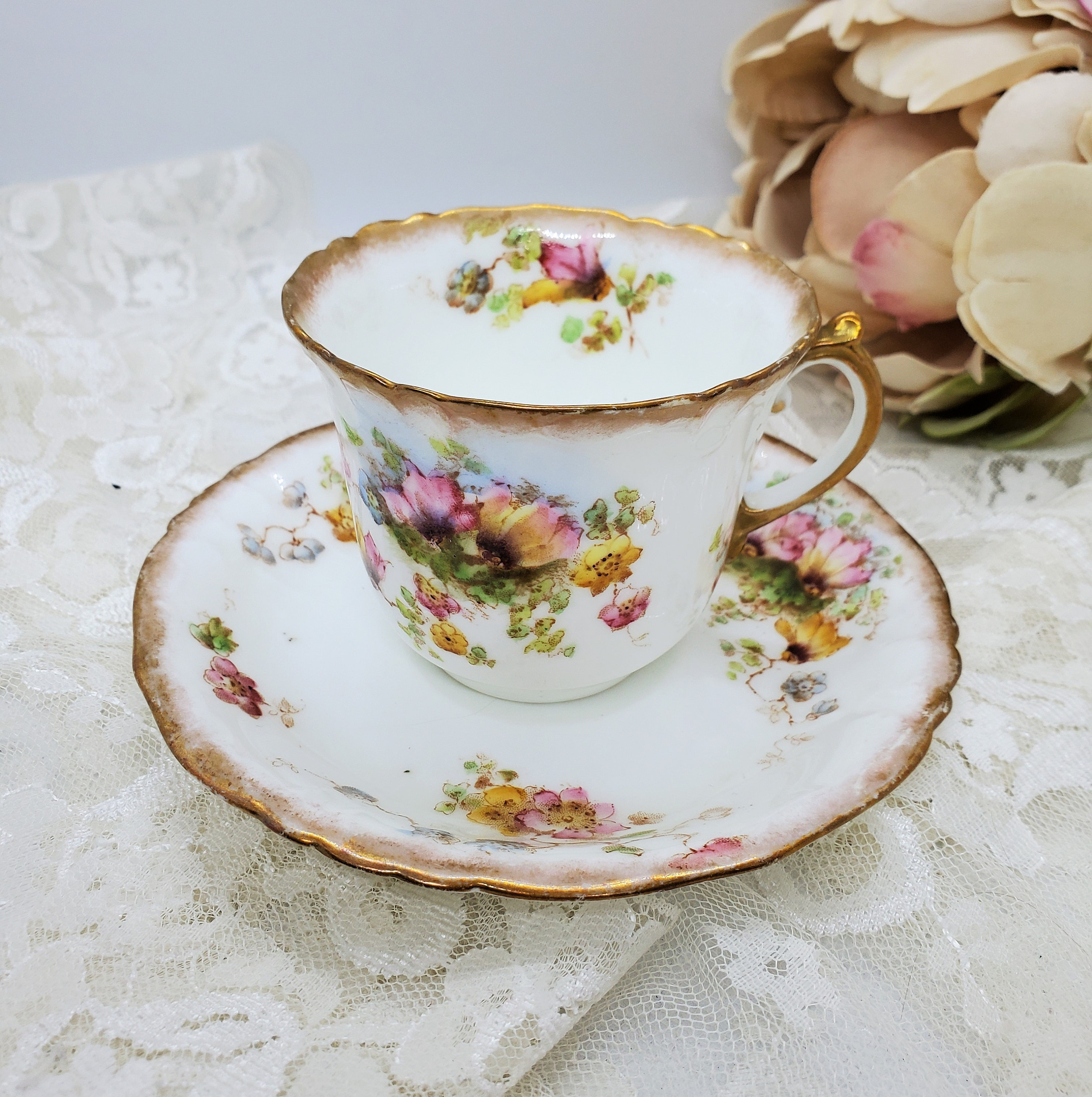 Adderley BONE CHINA ティーカップ・皿セット　ヴィンテージ Adderley BONE CHINA ティーカップ・皿セット ヴィンテージ 【公式通販】