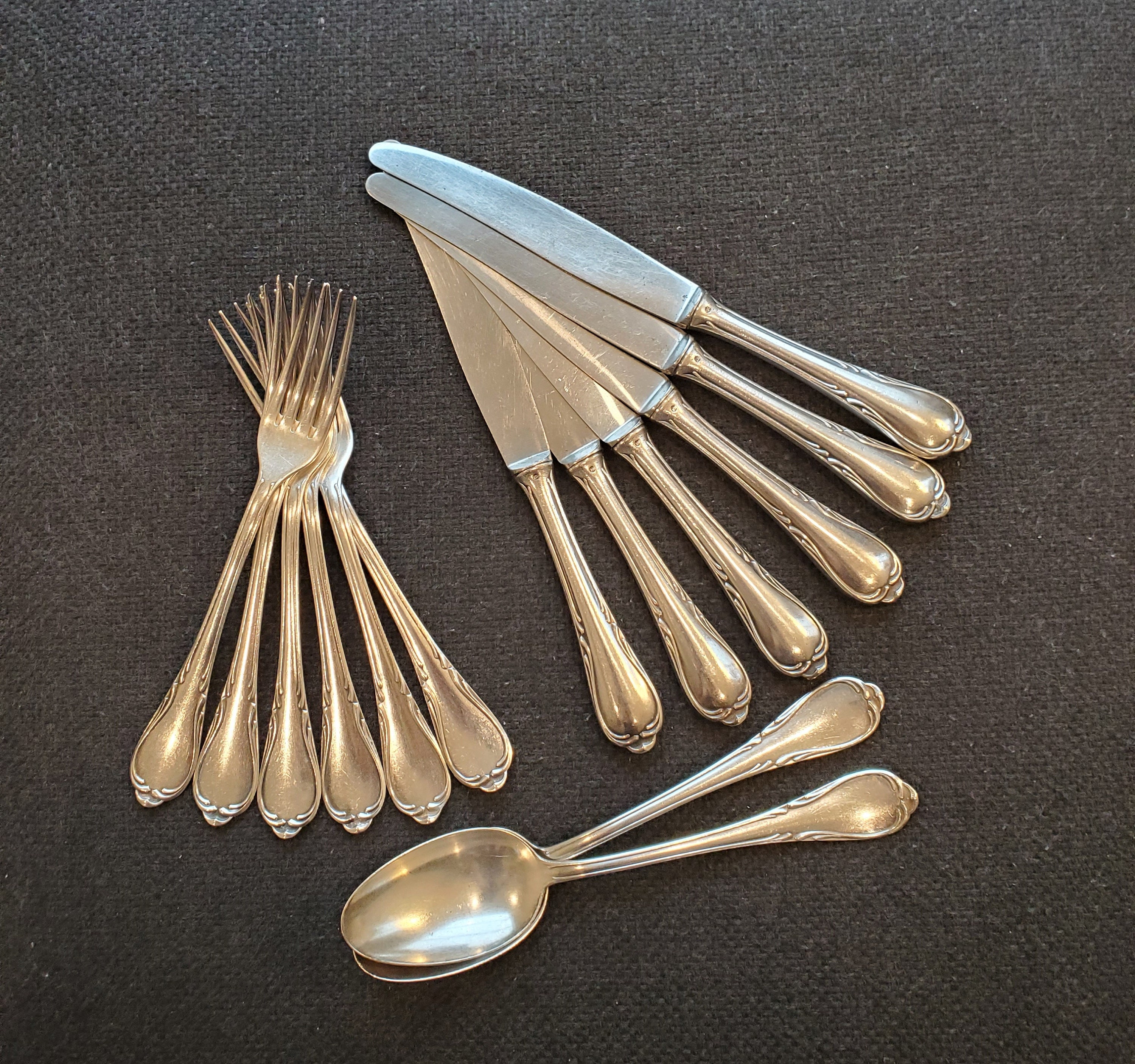 Vintage Flatware Set Vintage Dinner Set Germany BG ROSTFREI Etsy