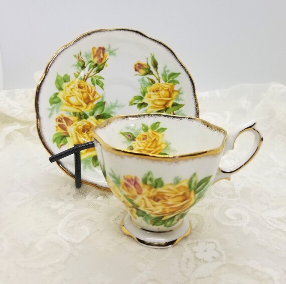 Vintage Royal Albert Cup Saucer Set Royal Albert Tea Rose Tea Etsy