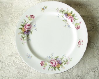 Aynsley dinner plate Flowers spray big plate Vintage bone china plate Vintage dinnerware English Country Home Decor China replacement