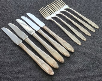 Vintage bestickset Vintage middagsset Community bestickset Vintage bestick Silver Grill bestick Grosvenor silverpläterad kuvertdukning