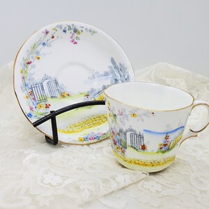 Vintage Royal Albert Tea Cup Saucer Rosedale Vintage bone china cup English tea cup and saucer set Vintage teacup Vintage cup gift teacup