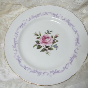 Vintage Paragon plate Paragon Century Rose 1967 Paragon bread butter plate Replacement plate Dessert Plate Slide plate Shabby party
