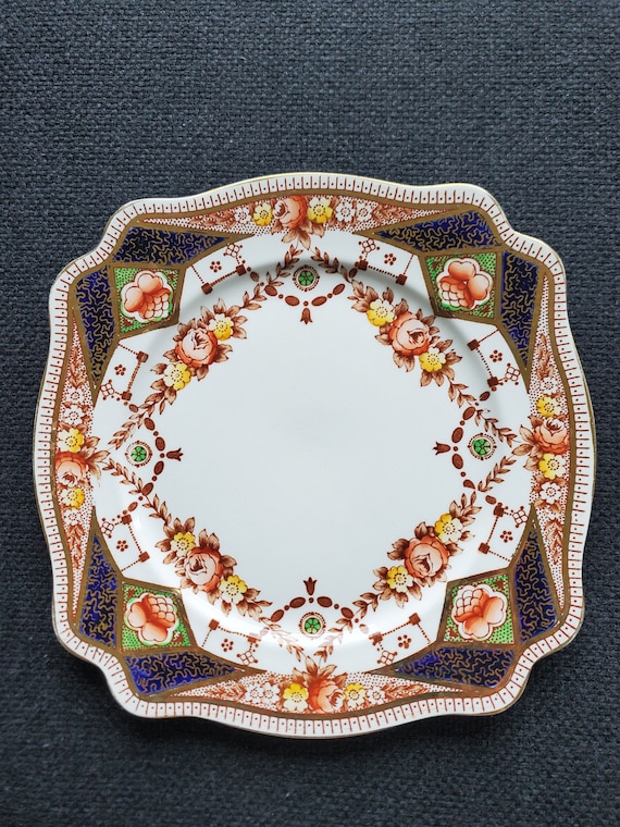  Staffordshireプレート Vintage Royal Staffordshire Plate Stafford Dish Porcelain Dish