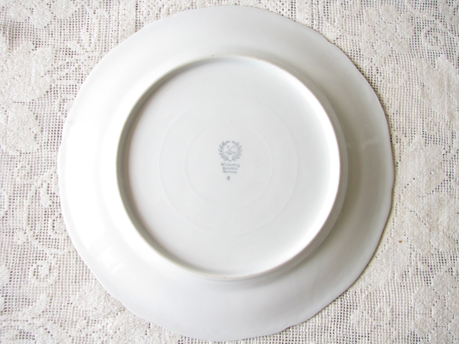 Vintage Plate Bavaria Plate Germany Porcelain Winterling Etsy Ireland