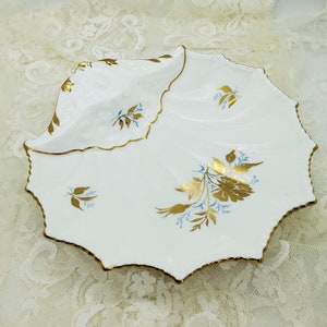 Vintage Aynsley Dish Naczynie w kształcie muszli Vintage talerz do serwowania Vintage talerz do serwowania Talerz na ryby Talerz na worki Talerz na słodycze Talerz na kawior Talerz na pasztety