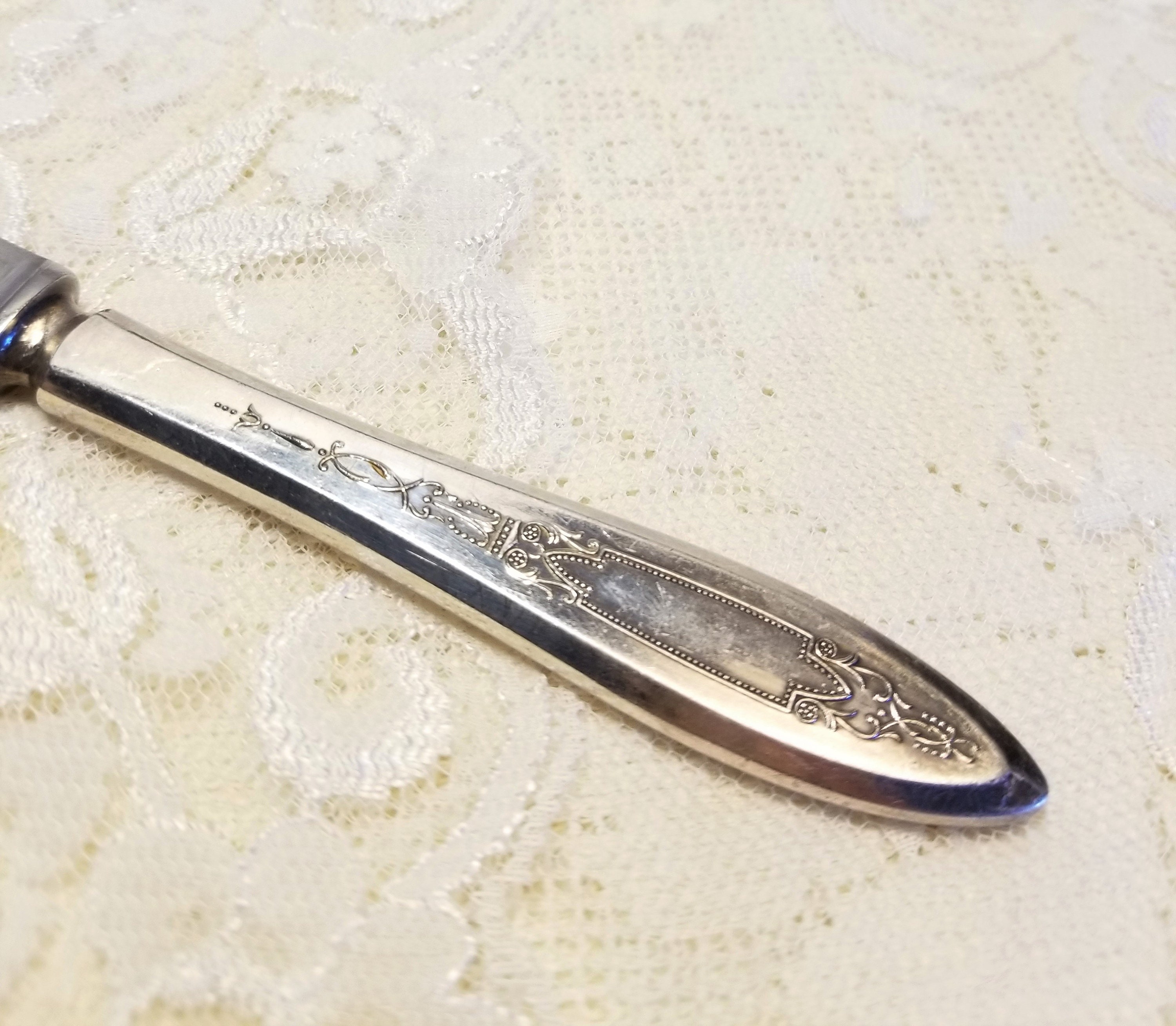 Vintage Knife Vintage Oneida Knife Heirloom Stainless Knife Debutante ...